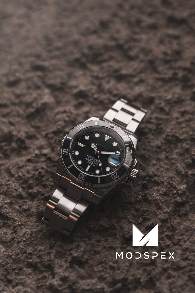 Seikmod Black Submariner NH35 – Clean MOD