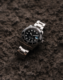 Watch MOD: Black Submariner Seiko NH35 Automatic