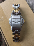 Tag Heuer 2000 Series Professional Quartz Drivers Watch WG1120-0 Silver / Gold
