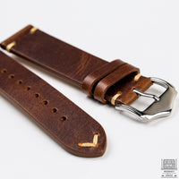 Vintage Leather Strap, Camel
