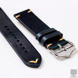 Vintage Leather Strap, Royal Blue