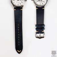 Vintage Leather Strap, Royal Blue