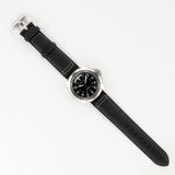 MKS Black Sailcloth Strap w/ Grey Stitching