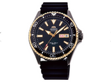 Orient Mako III Automatic Divers Black & Gold Watch RA-AA0005B19B